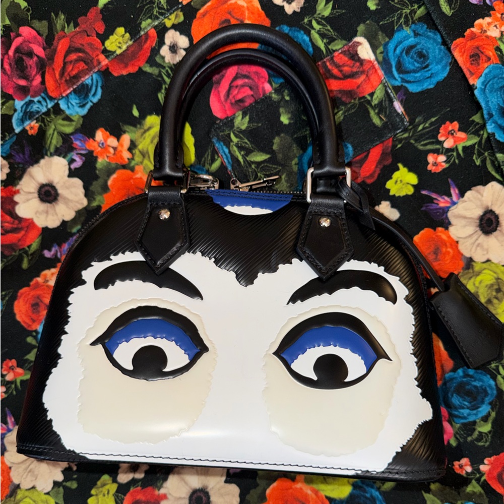 Louis Vuitton Kabuki Mask Face Alma BB Bag
